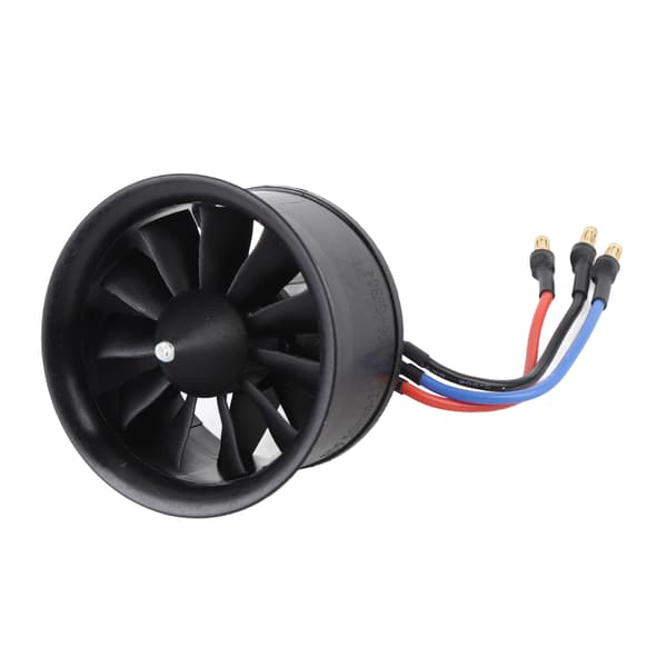 EDF 50mm 11-bladet kanalventilator 5S 3750KV til RC-fly, 5S 1800mAh 35C batteri