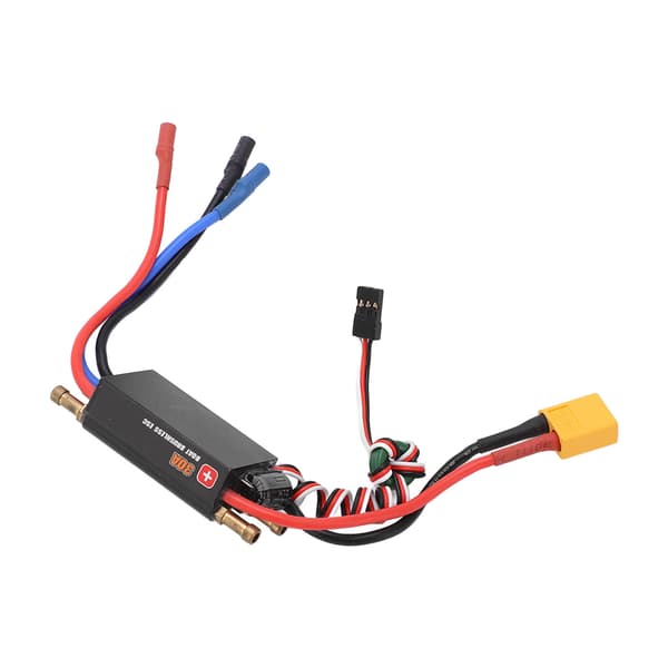 Vattentät 30A borstlös ESC för 2-4S RC-båt hastighetskontrolltillbehör för 450 mm modell
