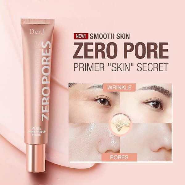 Primer for ansikt før sminke, ansiktsconcealer, porefri glød vegansk ansiktsprimer, langvarig, van