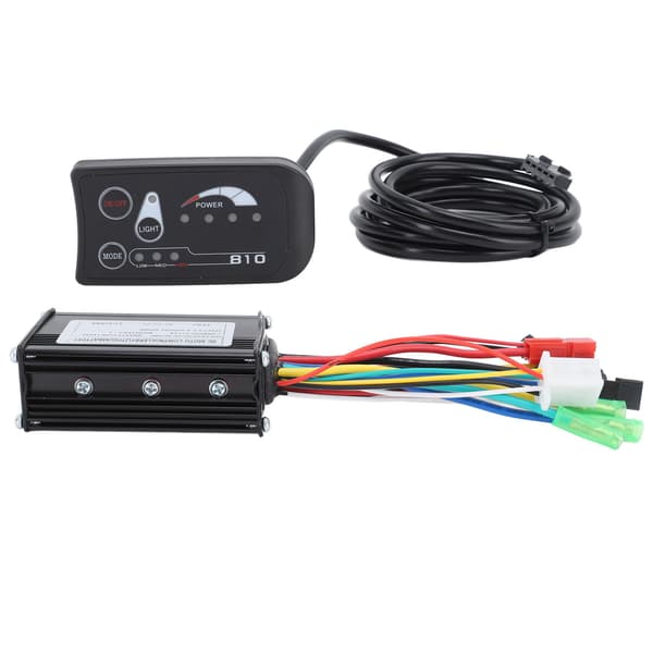 Elcykelkonverteringssæt med 17A controller, 250W-350W panel, S810 Triple Mode, DIY