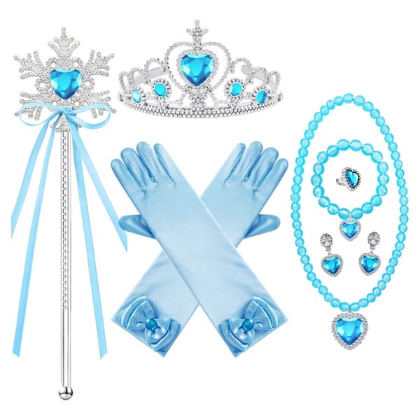 Elsa-klänningar för flickor Cosplay-dräkter Whbyv 140