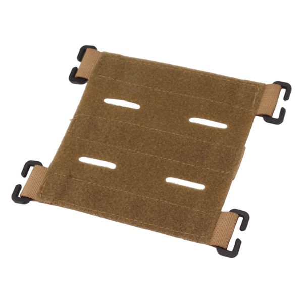 Kardborrepanel för märken och insignier, Khaki Utomhus Patch Display Ram