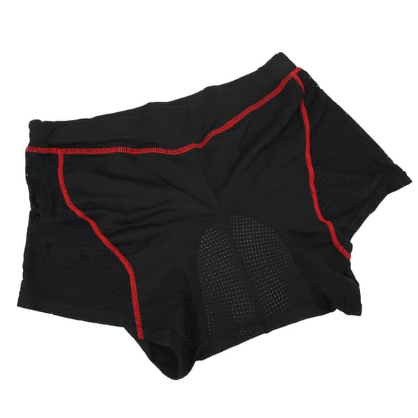 Cykelkalsonger för män, 5D-vaddering i polyester, stötdämpande, snabbtorkande, blå/svart, XL