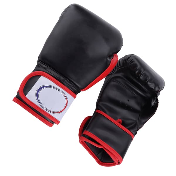 Boksehandsker til børn, drenge og piger, træningsboksepude, Muay Thai, sort