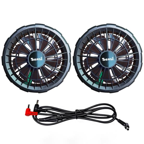 12V 6000 RPM Børsteløs Motor Airconditionventilator til Tøj, Velegnet til Vinterbygningsarbejdere