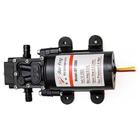 12V högtrycks självsugande membranpump för husbil/husvagn/båt/marin