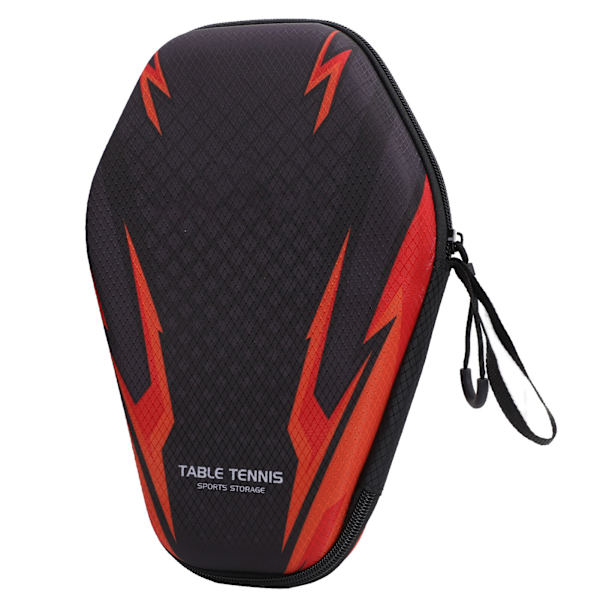 Vanntett bordtennisracketfutteral, rommer 2 racketer, støtsikkert design