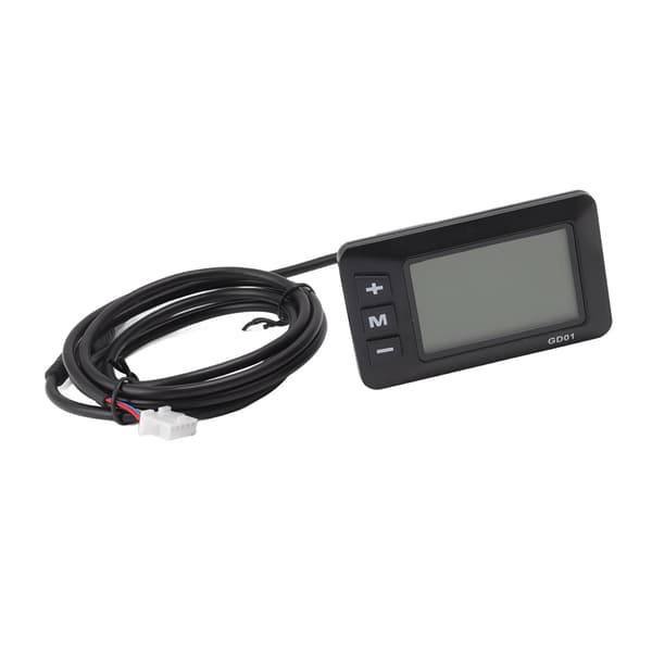 GD01 LCD-skærm til 24V 36V 48V elcykelpanel med vandtæt forbindelse - modifikationstilbehør