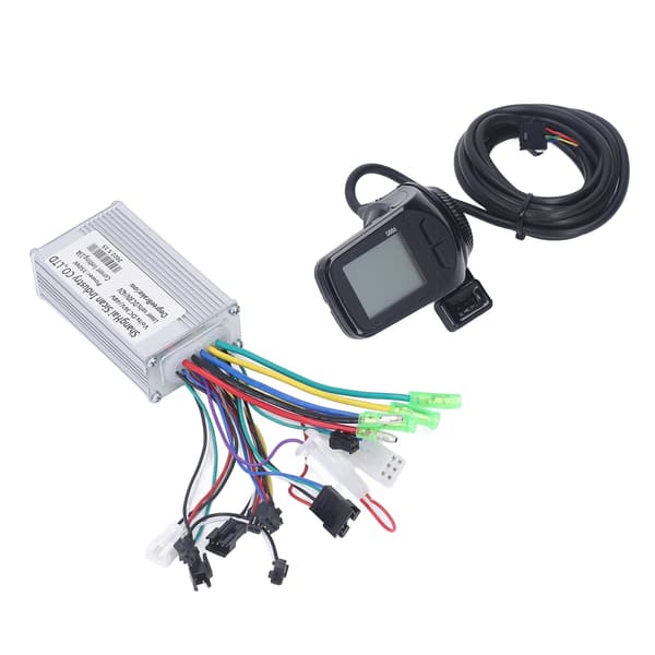 350W 36V 48V Borstlös Motorstyrenhet med LCD-panel S886 för Elcykel