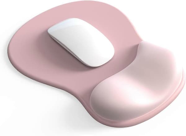 Musemåtte med håndledsstøtte, ergonomisk gel-musemåtte, gaming-musemåtte, musehåndledsstøtte med