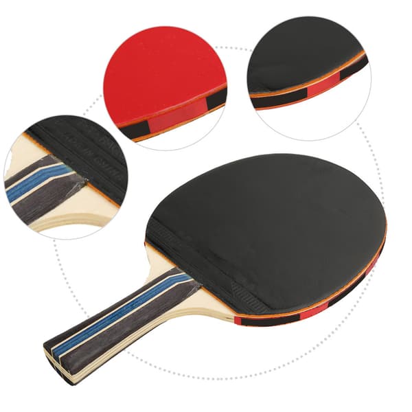 Bordtennisracket for voksne og tenåringer med oppbevaringspose 8018 Blå