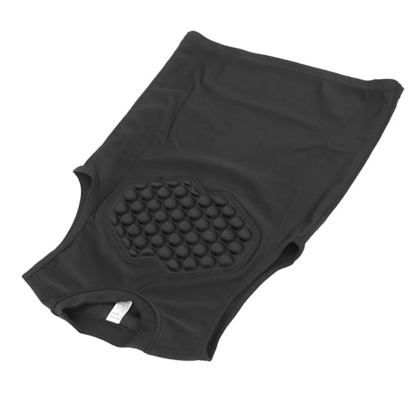 Ungdoms kompressionsvest/trøje med polstring til sport