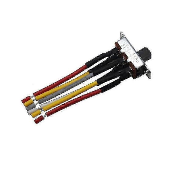 6-polet vendekontakt til loftventilator, erstatning for Zing Ear modeller ZE-209-22 og SL13B.
