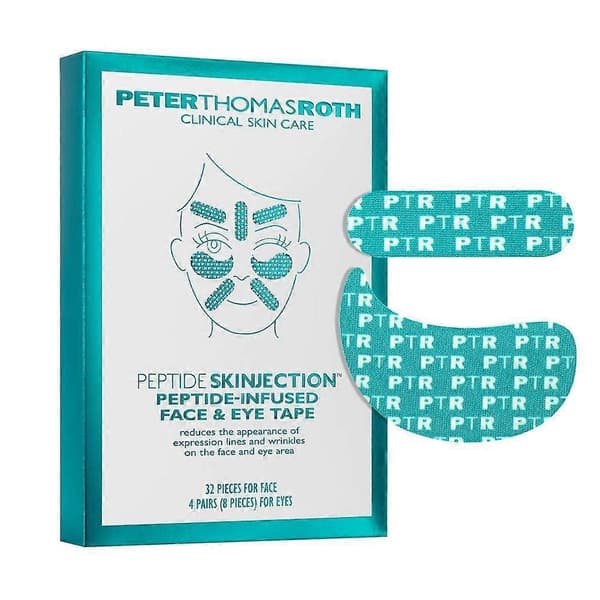 Peptid Skinjection Peptid-infundert ansikts- og øyetape - 40 stk/eske