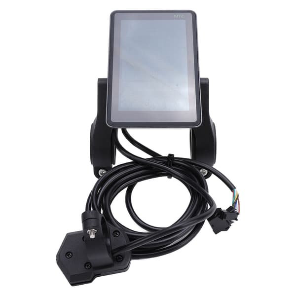 LCD-kontrolpanel til elcykelstyr 22,2 mm 24V 36V 48V 60V Universal