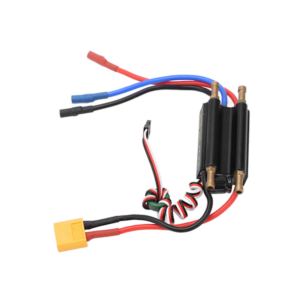 Vanntett 30A børsteløs ESC for 2-4S RC båt hastighetskontrolltilbehør for 450 mm modell
