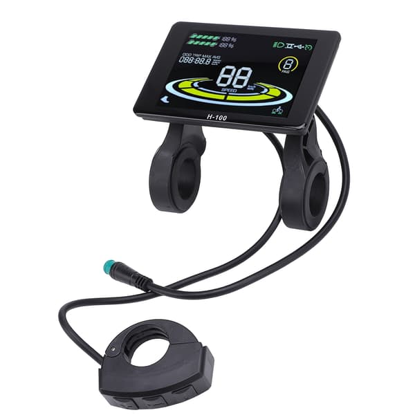 LCD-instrumentpanel med hastighedsvisning til el-scooter, 5-benet H-100, vandtæt