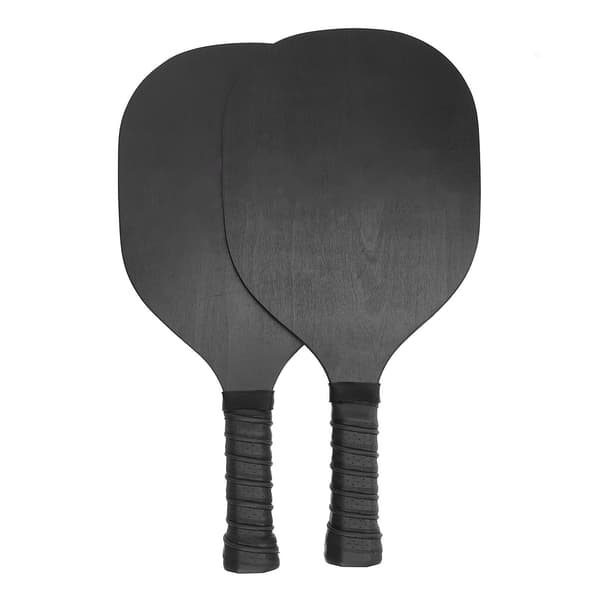 Poppelbollracketar med 4 bollar, halkfritt PU-grepp för nybörjare