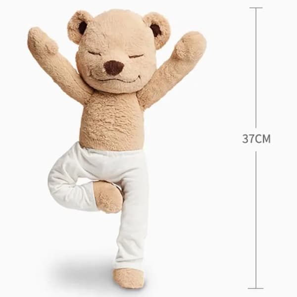 Plysset bamse - MOTHINESSTO - Bamse - Blød - Unisex