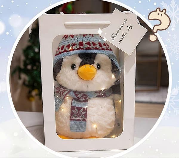 Pingviinipehmolelu pieni lahja