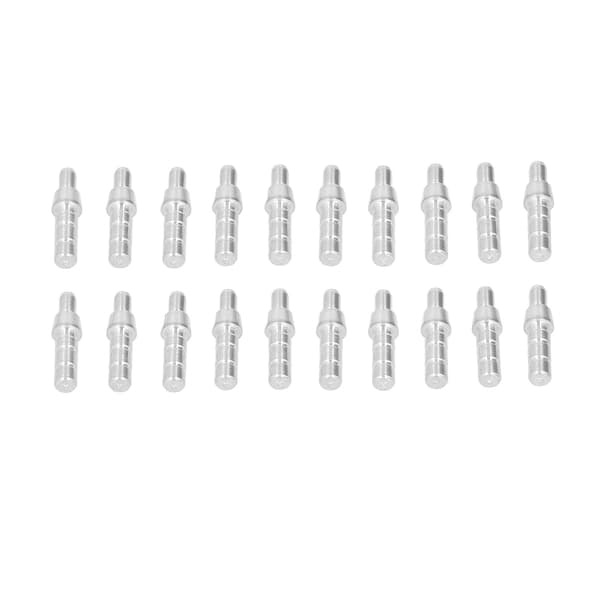 20 stycken stiftbussningar för pilskaft, 4,2 mm innerdiameter, hållbar aluminiumlegering