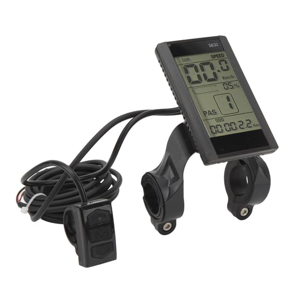 S830 Multifunksjonell 24V 36V 48V LCD-skjermmåler for elektriske sykler - Vanntett