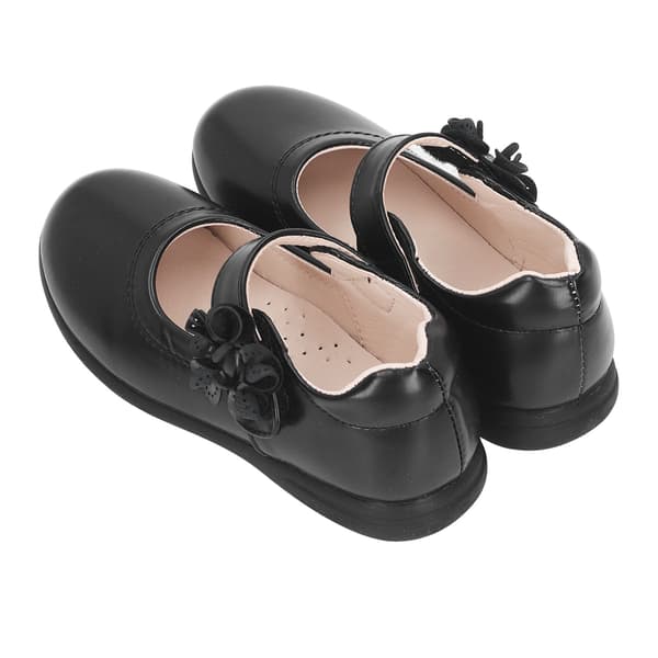 Mary Jane-sko til piger, skoleuniform, sort PU, komfortabel, moderigtig
