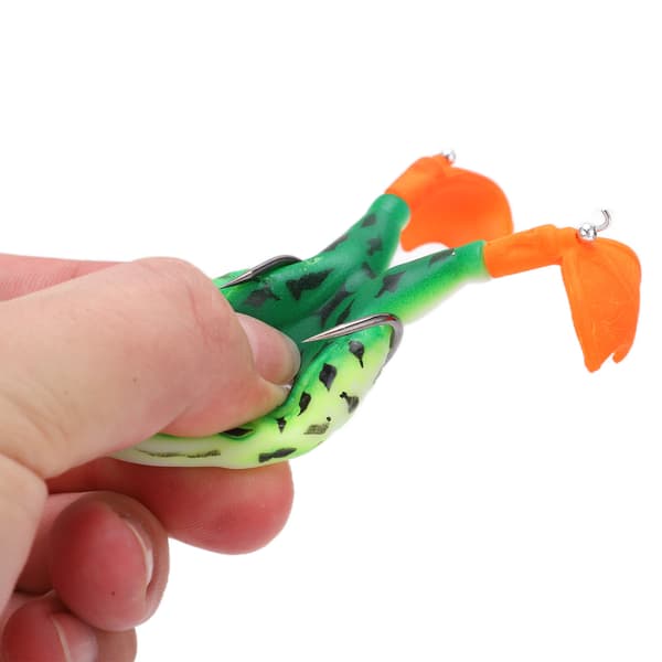 Thunder Frog Baits Flytande Drag med Dubbla Propellrar för Abborre, Ormhuvudfisk, Laxfiske #4