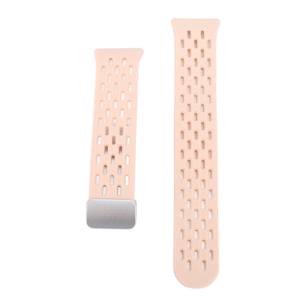 Åndbar silikone urrem med quick release til Galaxy Fit3 Roseate