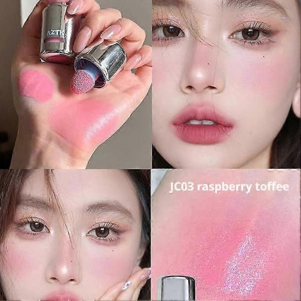 AZTK Crystal flydende blush creme, mat nøgen makeup-effekt