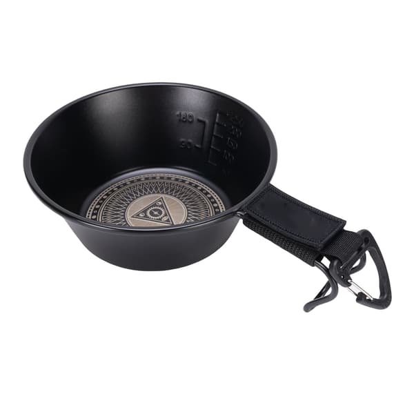 250 ml campingbolle i rustfritt stål med håndtak for camping, backpacking, bobilreiser