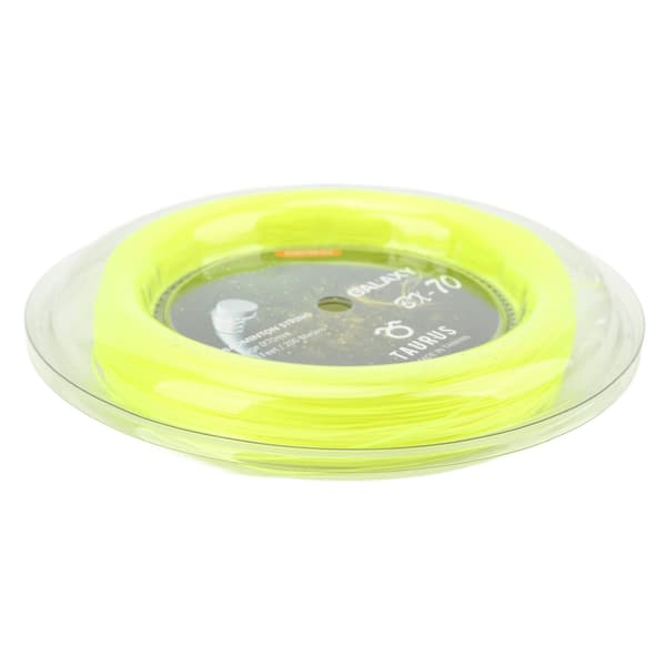 POWERTI BX70 Badmintonsträng, Hög Elasticitet Nylon, 0.7mm, 200m, Fluorescerande Gul