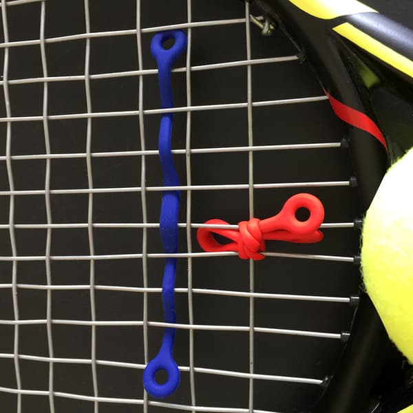 10 stk. silikon tennisputer for racketer - vibrasjons- og støtdemper