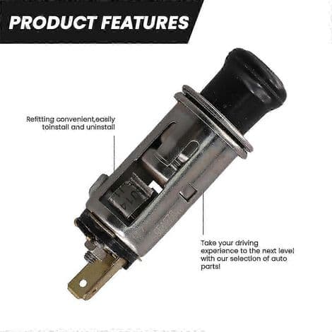 12V cigarettænderstik til Toyota Edition 0621 bil (reservedelsnummer 85500-12240)