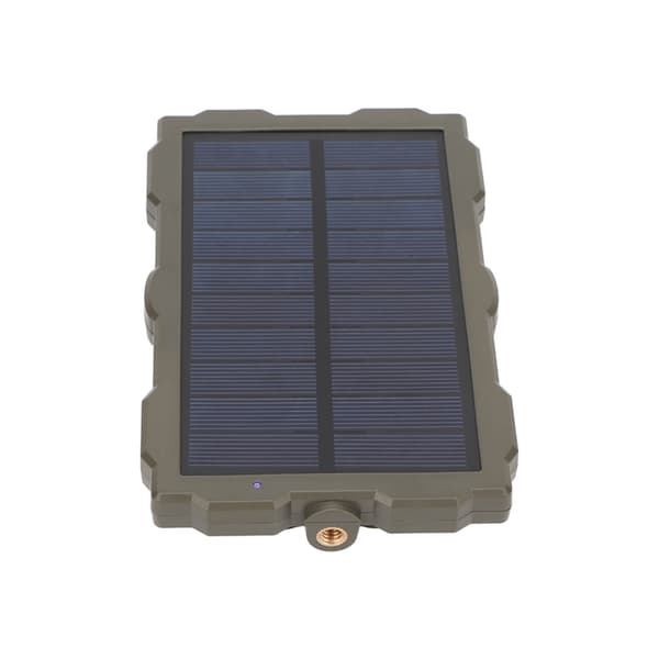 Bærbart solcellepanel 6V 1.5W 1700mAh vanntett lader for utendørskamera monokrystallinsk
