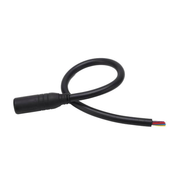 Forlængerkabel til elcykel, 8 kerner, hunstik, controller, 200V AC, 26cm, IP65