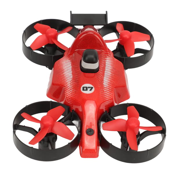 Mini 4-akset fjernstyret drone med hovedløs tilstand, 3D-flip legetøj, rød