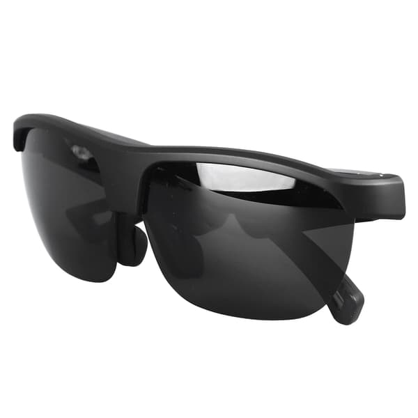 Älylasit Bluetooth 5.0 UV400 IP65 Vedenpitävät ulkoiluun - Musta