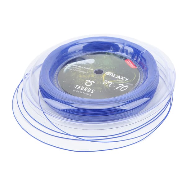 POWERTI BX70 Högelastisk Nylon Badmintonsträng 0,7 mm 200 m Blå för Racketar