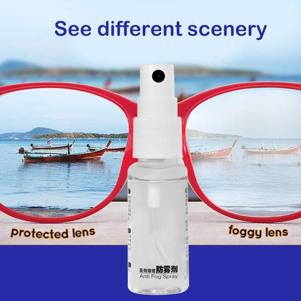 Anti-imma spray för glasögon och linser 20 ml Långvarig imskyddsrengörare