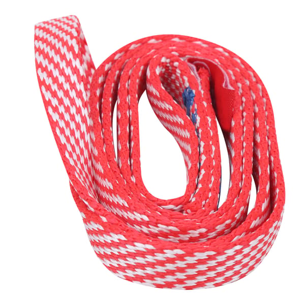 Ulkona kiipeilyvaljaat 60CM erittäin kestävä polyeteenikuitu 22KN punainen