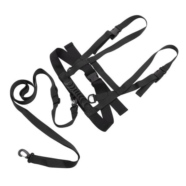Justerbar Skisele for Barn i Nylon med Teksturerte Stropper for Trening og Fallforebygging