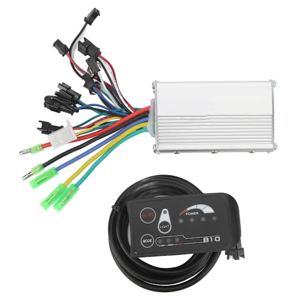 Elcykel Motor Controller Kit 48V 250W 350W med LED Panel 810