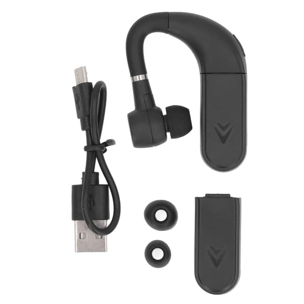 Bluetooth 5.2 Mono High Fidelity Hörlurar för Spel, Arbete och Affärssamtal