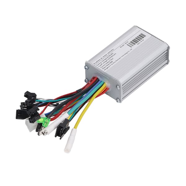 Elektrisk løbehjulskonverteringssæt med 350W controller, LCD-måler og greb til 24V, 36V og 48V