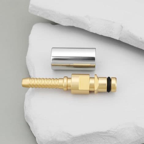 Sæt med 4 lynkoblingsadaptere til 6 mm slanger kompatible med Karcher K2 til K7 højtryksrenserslanger