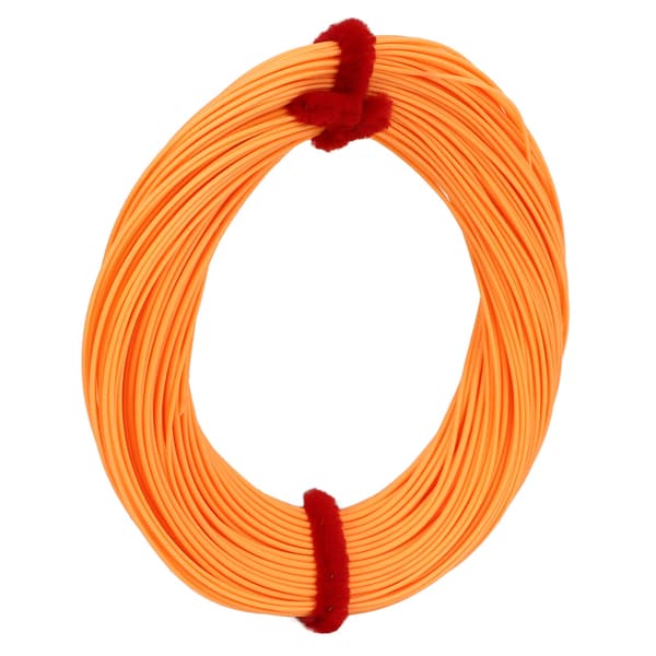 Flugfiskelina 30m Polyesterfiber Högteknologisk Beläggning Orange