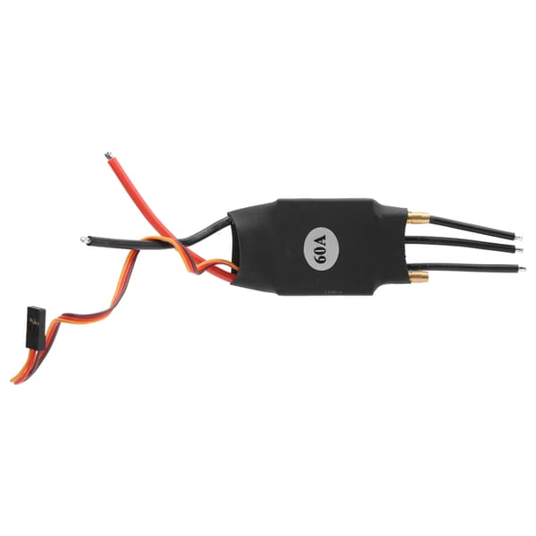 60A børsteløs elektronisk hastighetsregulator (ESC) med vannkjøling for RC-båter