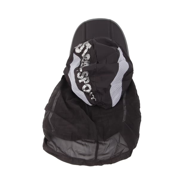 Sammenleggbar solhatt, unisex, solbeskyttelse, for utendørsaktiviteter, grå