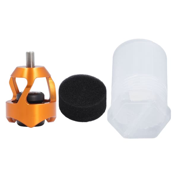 Stødabsorberende kugle til bue, buestabilisatorkugle til recurve compoundbue, orange.